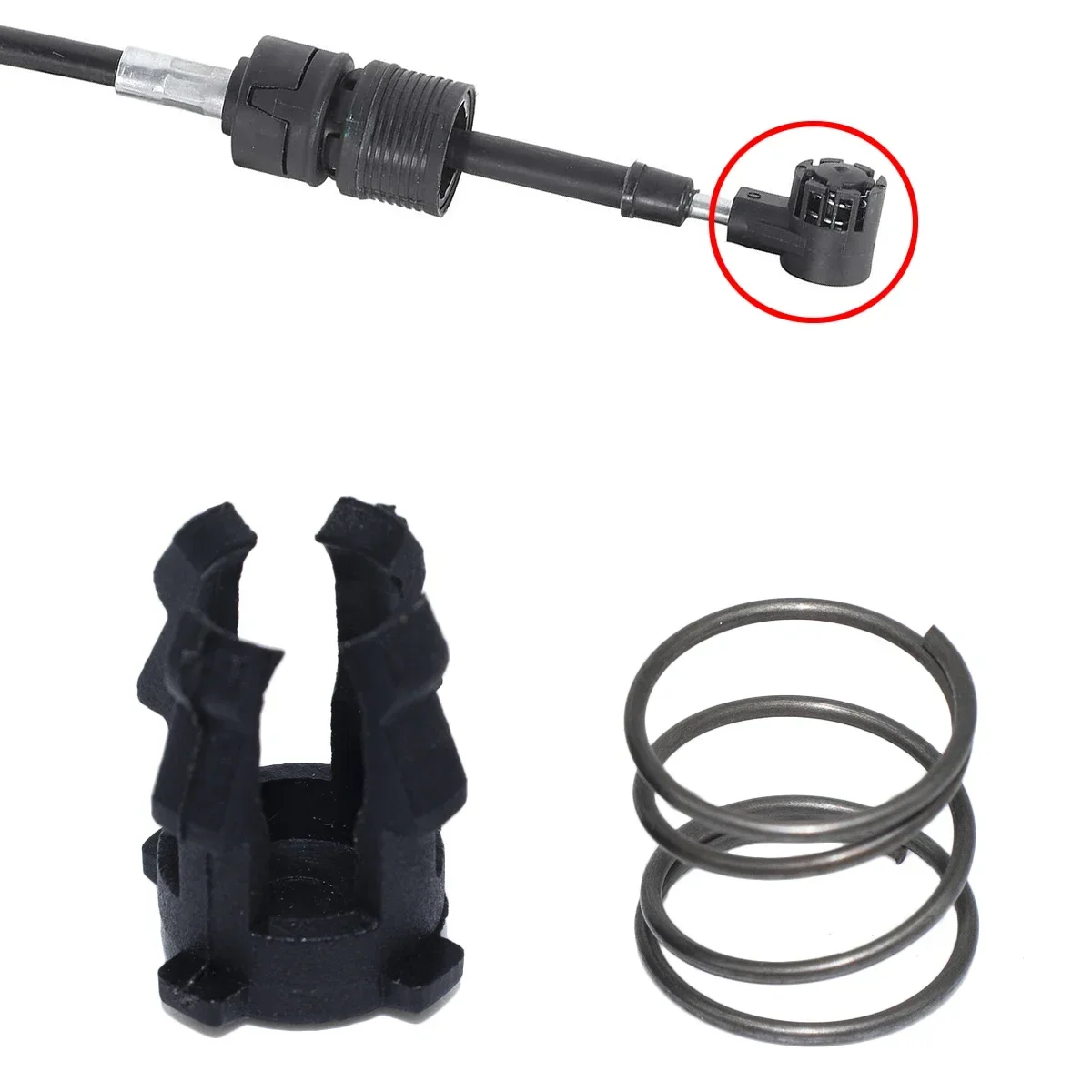 Bushing Kit For Ford Transit MK7 Shifter Lever Manual 5 6 Speed Gearbox Change Control Cable Linkage Both end Repair Spare Parts