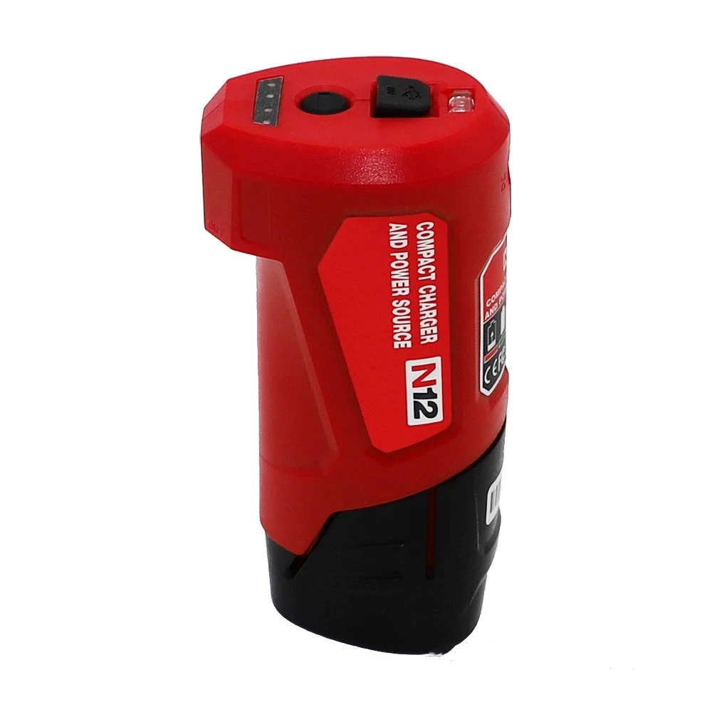 Adapter N12 Li-Ion Batterie Ladegerät Converter für Milwaukee M12  
