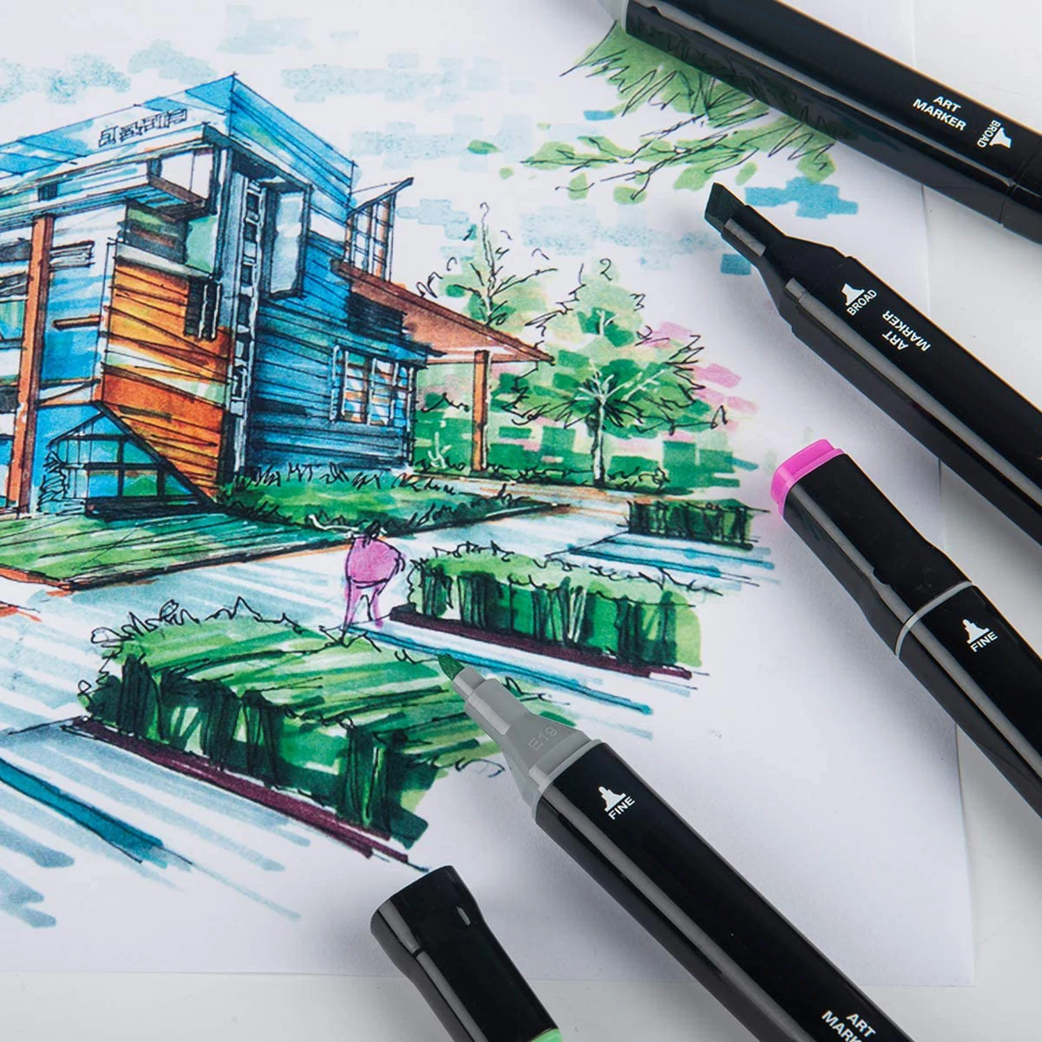 Set 12 marqueurs Manga Copic Marker Automne - Copic Multicolore - Assort. -  Cdiscount Beaux-Arts et Loisirs créatifs