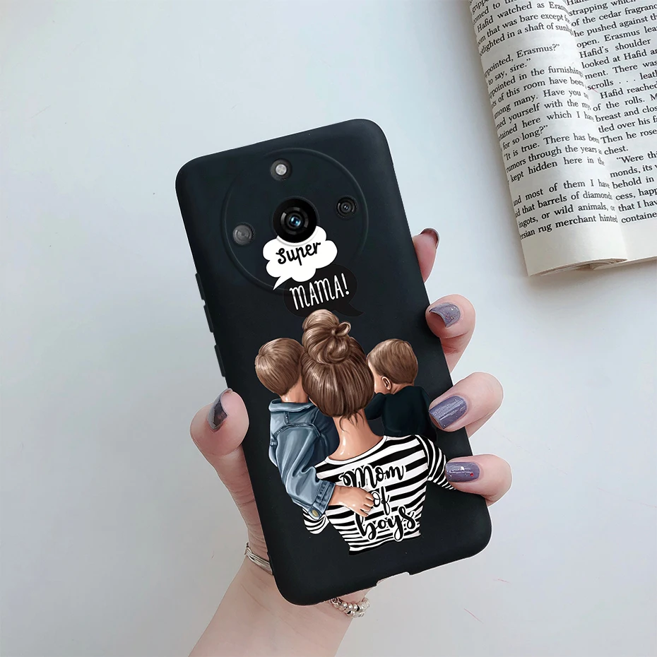 Stylish Pretty Girl Soft TPU Phone Case - Realme 11 Pro+ Collection