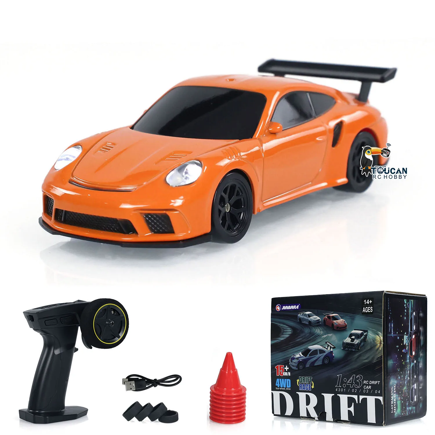 Nuova Mini Auto RC da Drift RTR, Auto Giocattolo Telecomandata 1/43, Pneumatici 4WD, Veicolo Pronto all'Uso, Modello Regalo - Image 2