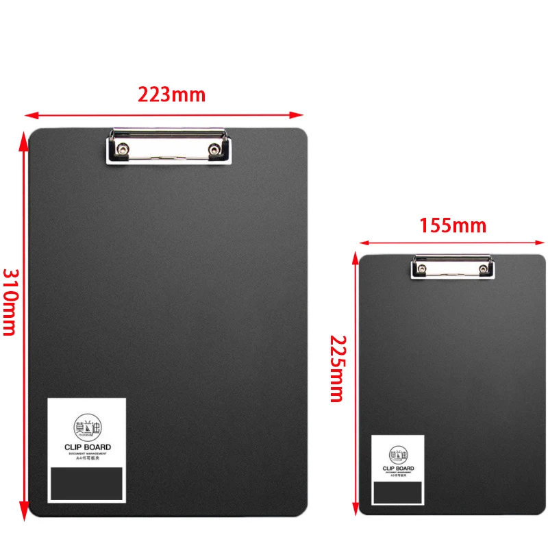 File Folders Letter 120 Sheets A4 Size Foldable Cover Clipboard Pen Holder Stationery Document File Organizer Folder Writing Pad Clipboard