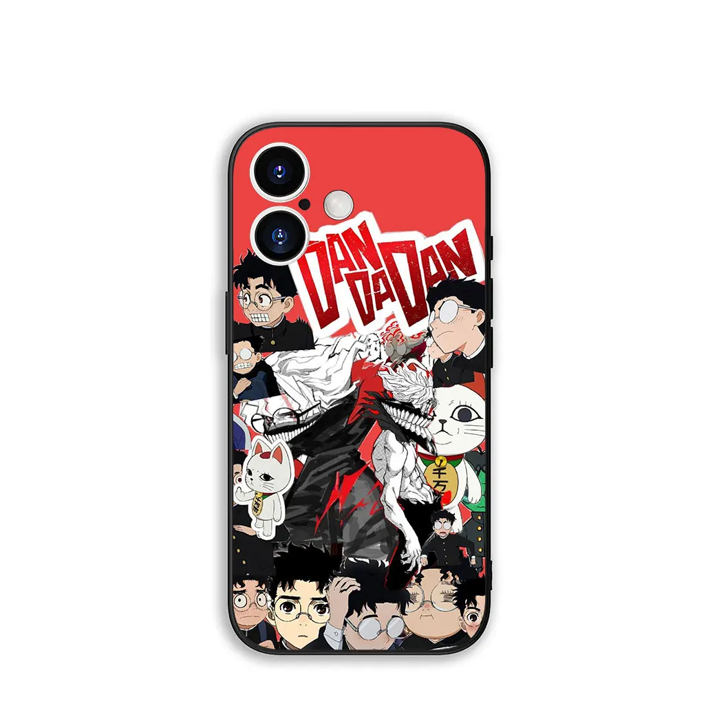 Stylish Protective Coque Cover with Dandadan Momo Okarun Design
