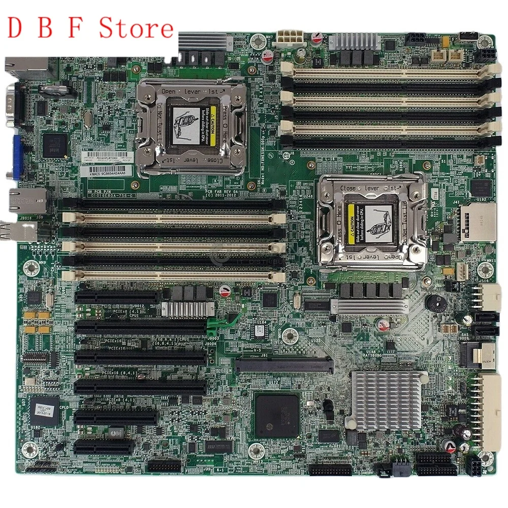 Per Hp Proliant Ml350E Gen8 V2 757484-001 641805-004 Scheda Madre Del Server Nave Veloce Di Alta Qualità