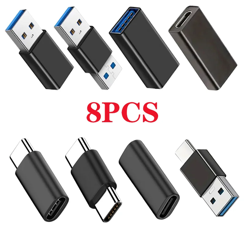 High-Speed USB 3.0 Type-C Adapter and Extension Coupler