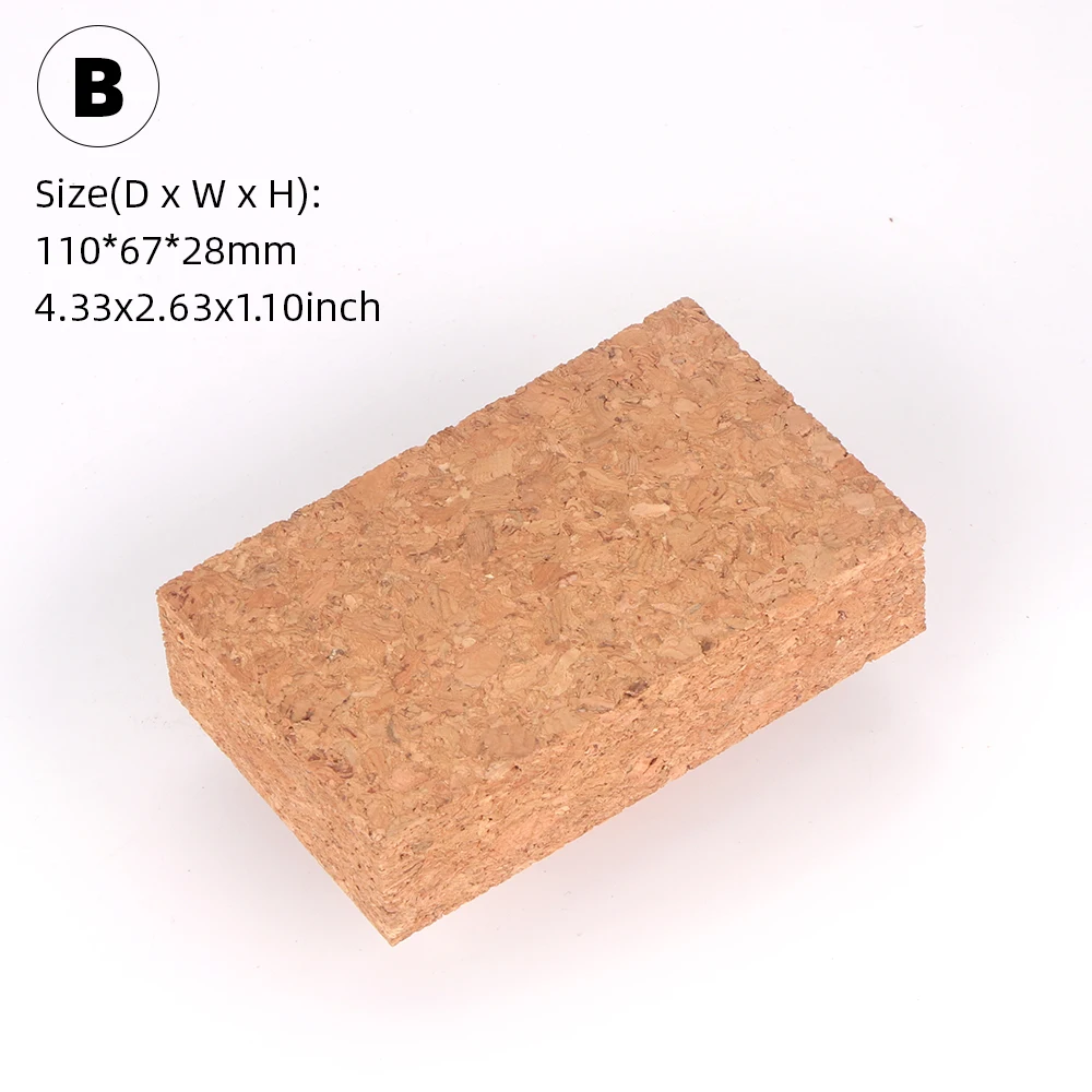 QJH 2 Piece Leather Craft Punching Pad Rubber Mute Board Cutting Hole Stamping Tool, Stamping Mallet Mat Protective DIY Craft