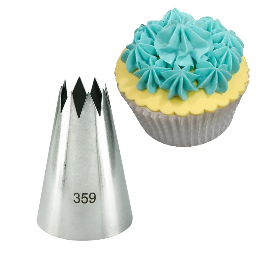 Cake Decorating Tip Set Cake Icing Nozzles Baking Nozzle Set Cake Decorating Nozzle Set Stainless Steel Icing Piping Cream Nozzles Bakeware Pastry Tips Cake Decorating Tools