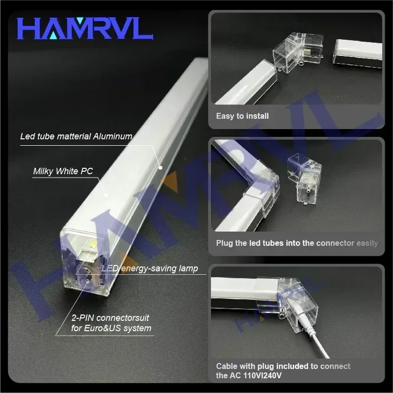 六角形フレーム付き調光可能LEDガレージライト,ハニカムディテール