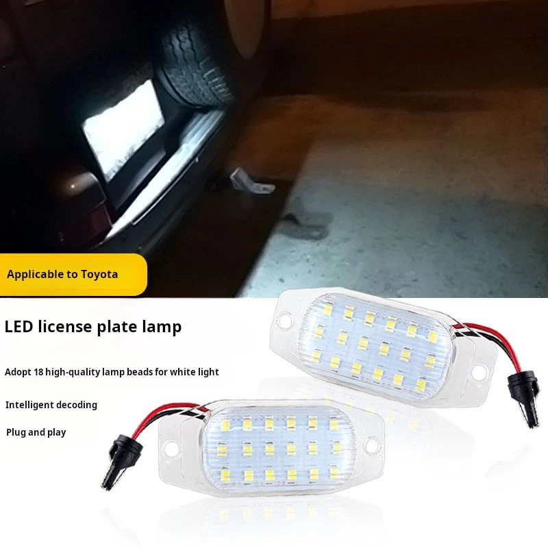 

Suitable For Toyota Prado Rear License Plate Light Lc150 Lc120 Lc95 Middle East Dominator 4000 2700 License Plate Light