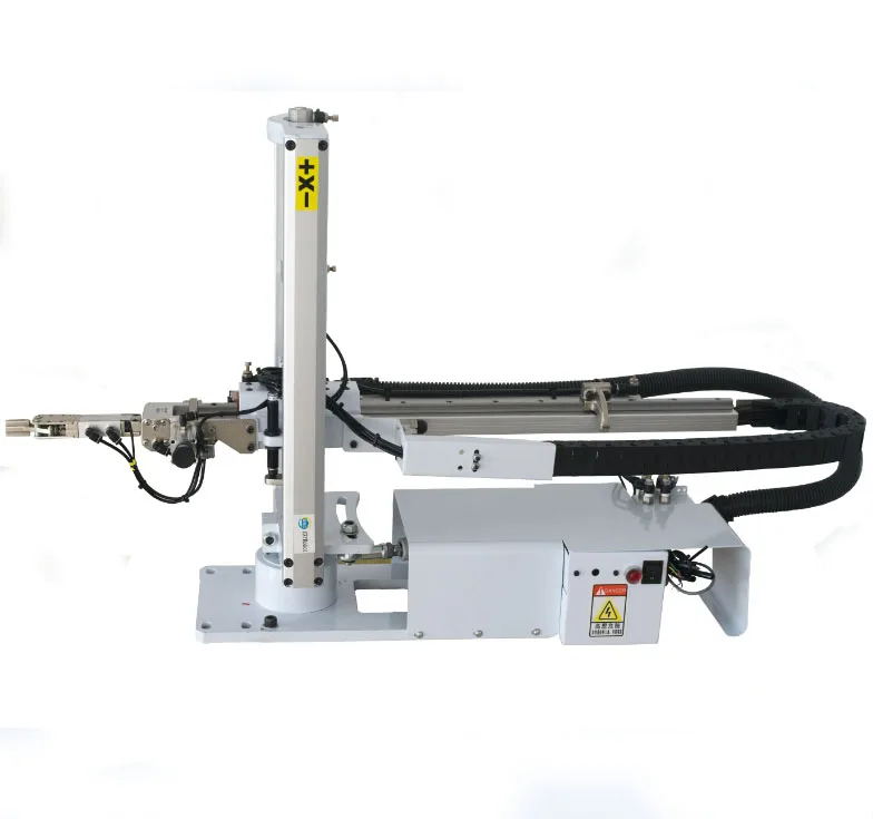

Pneumatic manipulator arm and crane robot arms