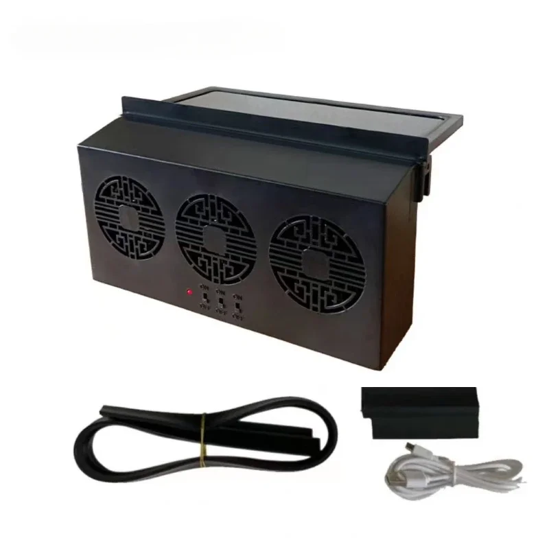 مروحة عادم سيارة تعمل بالطاقة الشمسية، مروحة تهوية...