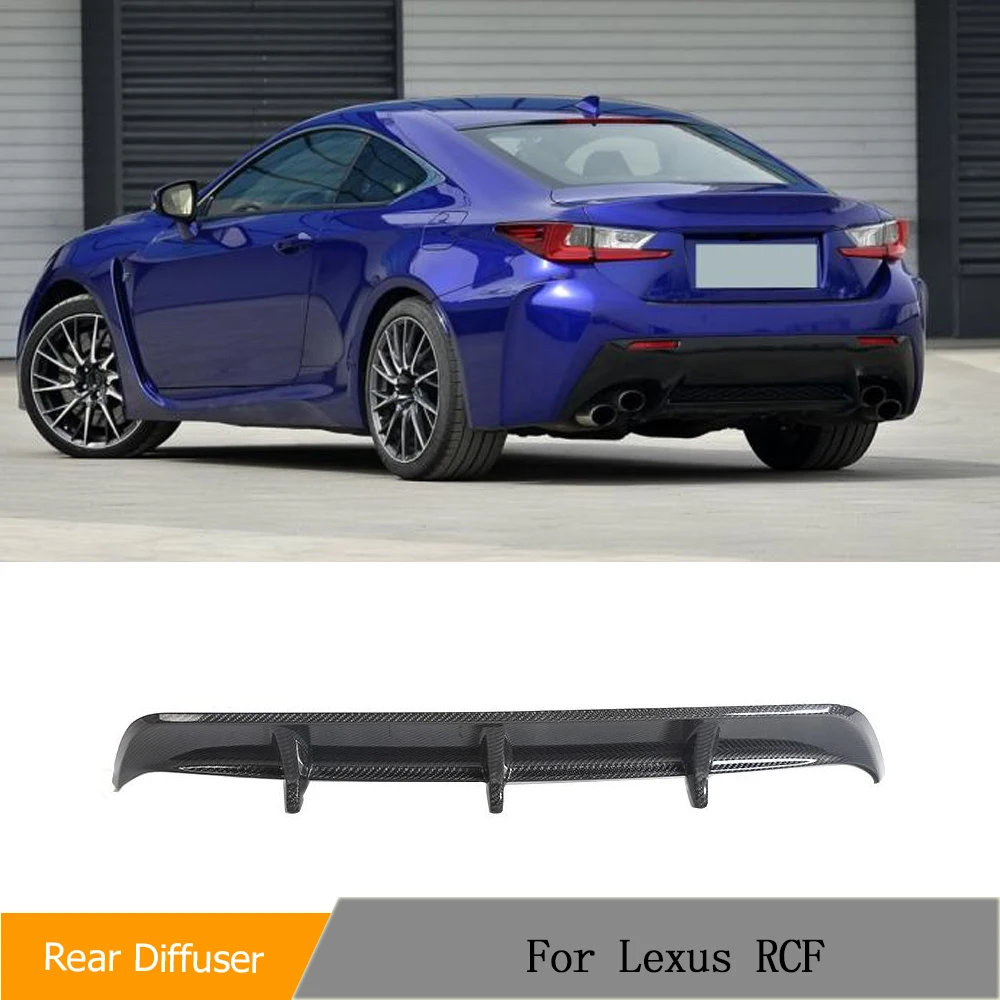 

Диффузор заднего бампера из углеродного волокна для Lexus 2015-2019 RC F