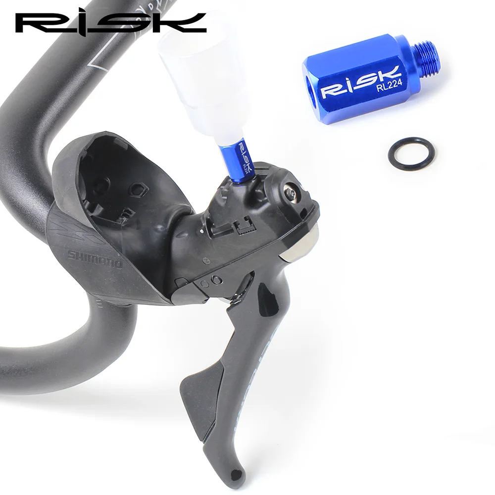 

Bicycle Hydraulic Disc Brake Bleed Funnel Adapters For R9120 ST-R9170 MTB Bike Conversion Road Hand Shift Repair Tool