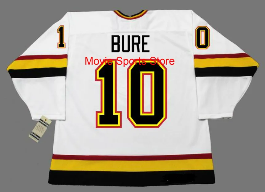 PAVEL BURE VAN 1994 빈티지 후퇴 하키 저지 스티치 하키 셔츠