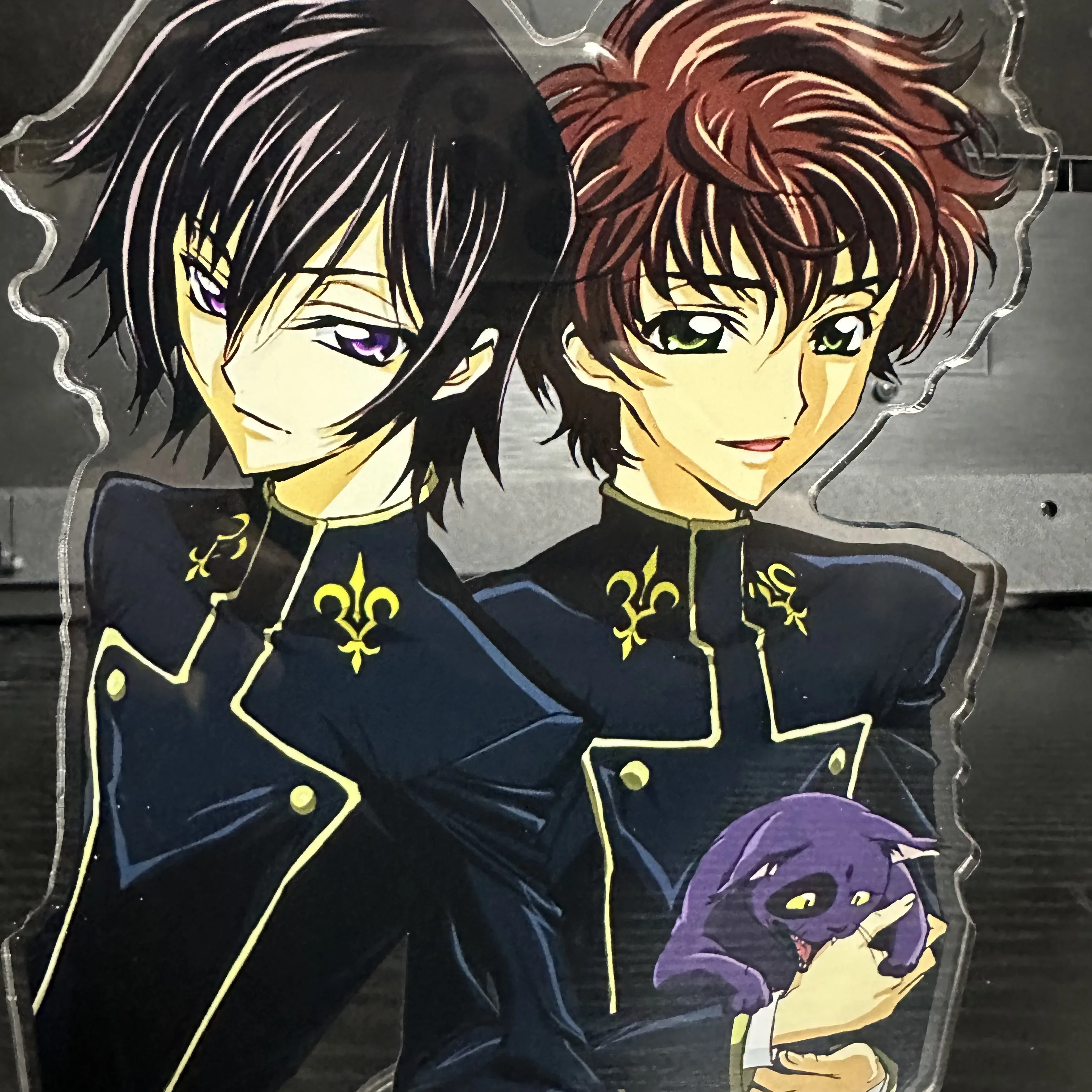 CODE GEASS Lelouch of the Rebellion Anime Figures Lelouch Lamperouge  Cosplay Acrylic Stand Model Fans Birthday Gifts 15CM