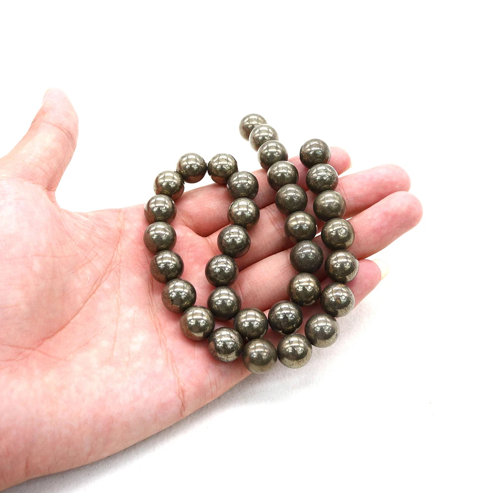 

Natural Stone Beads Copper Ore High-quality Beads for Jewelry Making DIY Bracelet Perles Gem Loose Beads Accessory 4 6 8 10 12mm