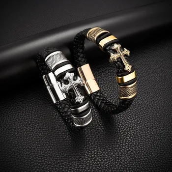 Luxury Men’s Cross Bracelet 1
