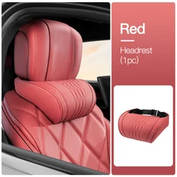 Luxurious Car Seat Neck Pillow Headrest - Premium Comfort Accessories (Headrest Type C)