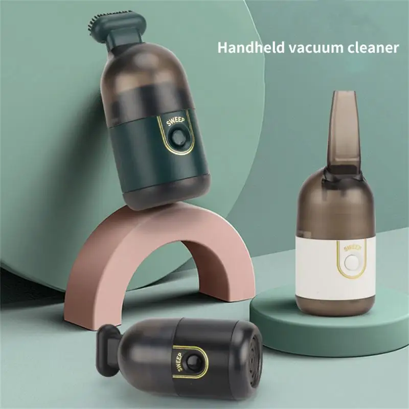 

Wireless Mini Vacuum Cleaner 2200Pa Small Handheld Car Interior Desktop Dust Cleaning Tool Portable Car Vacuum Cleaner