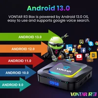 ТВ-приставка VONTAR R3 Android 13 Rockchip RK3528 Четырехъядерный процессор Cortex A53 Поддержка 8K Видео BT Wi-Fi6 Google Voice Медиаплеер Телеприставка — изображение 3