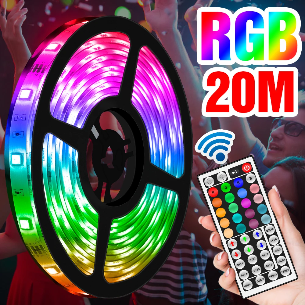 

Светодиодная лента AMD 5050, Гибкая RGB-светильник подсветки телевизора, украшение для дома и вечерние светодиодный Светодиодная лента для подсветки экрана, Диодная лента