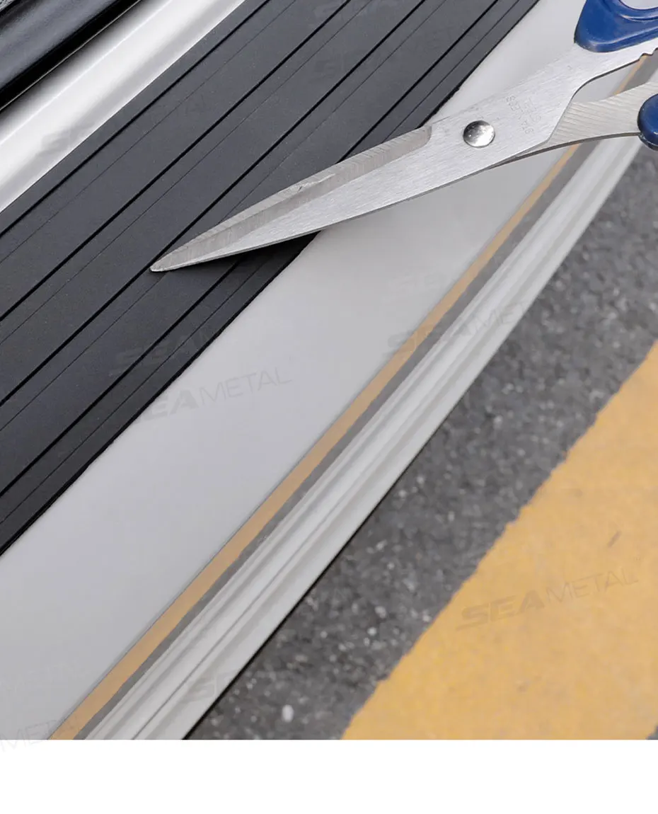 Universal Rear Trunk Guard Plate Sticker Car Rear Bumper Trim Anti-Kicked Scratc