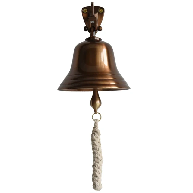 Brass Bell Vintage Doorbell Wall Hanging Bell Sopraporta - Wind Chimes &  Hanging Decorations - AliExpress