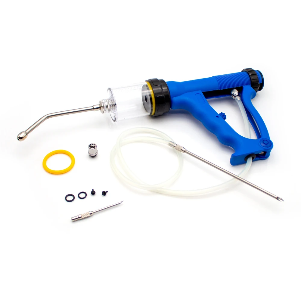 50Ml Siringa Continua Alimentazione Orale Su Bovini Ovini Capre Bestiame Veterinario Alimentazione Pistola Drencher Medicina Dispositivo Di Riempiment