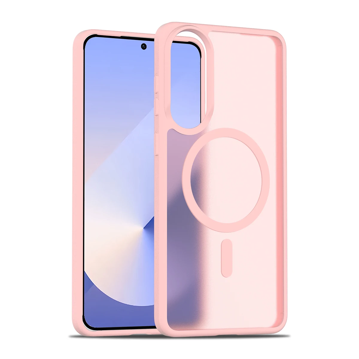 Silky Smooth TPU/PC Hybrid Shockproof Case with MagSafe Wireless Charging Compatibility