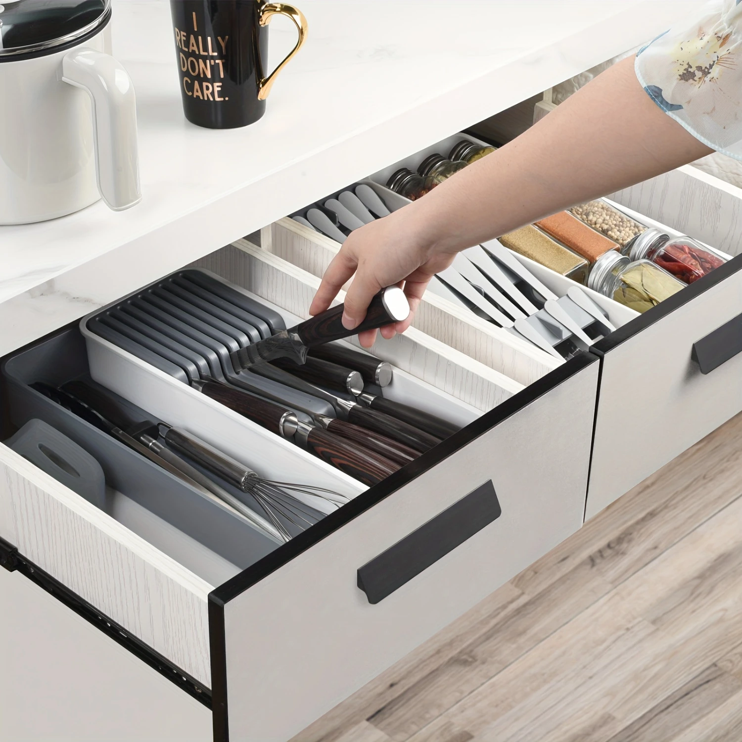 Expandable Tool Box, Kitchen Box, Cutlery Tray, Kitchen Accessories, And Organization