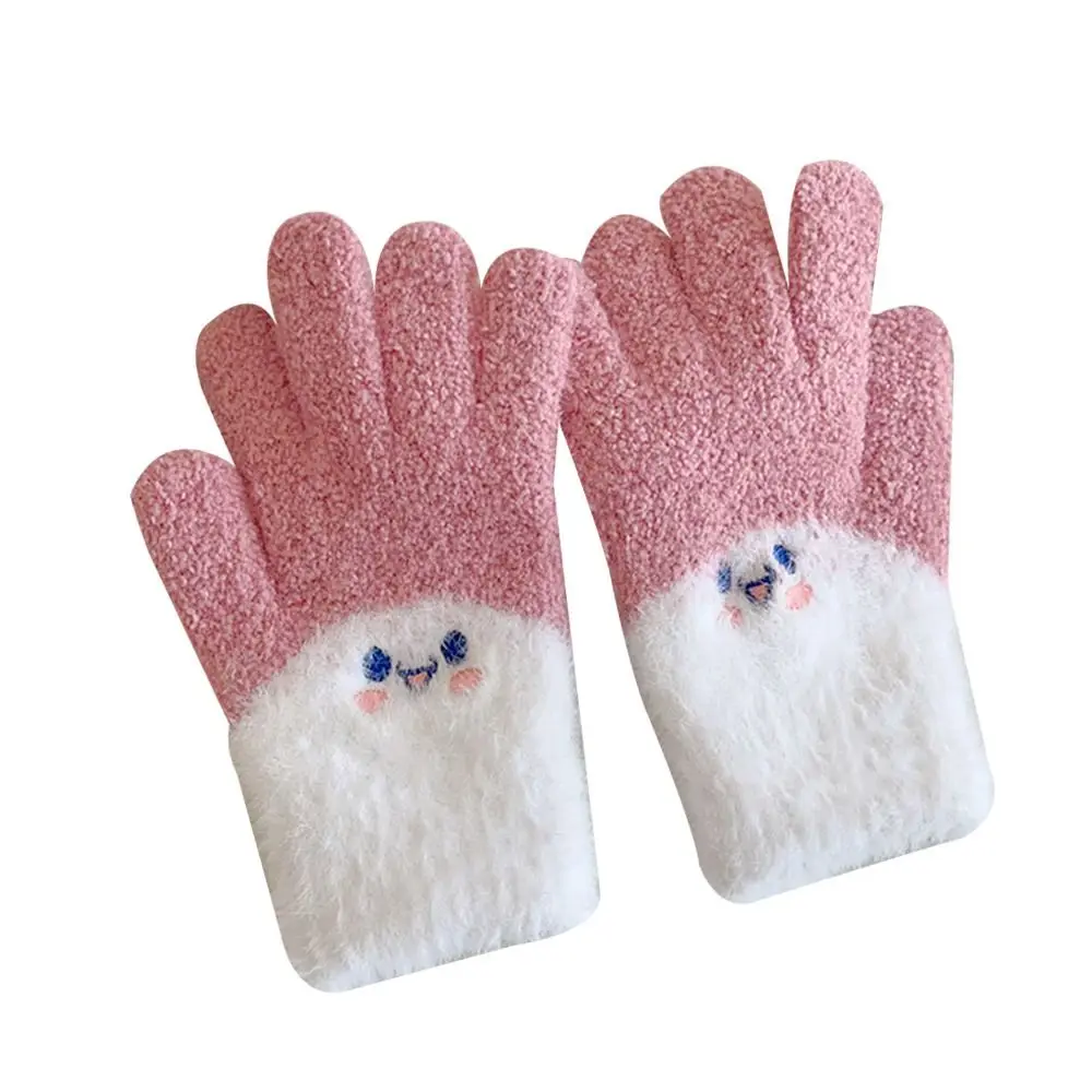 Warm Nylon Kids Winter Gloves for Outdoor