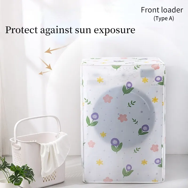 Washing Machine Cover PEVA Transparent