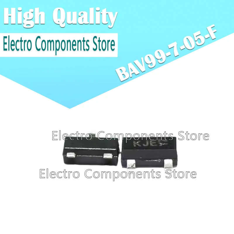 20PCS SMD Transistor BAV99-7-05-F BAV99-7-F (Marking KJE) KJE SOT-23 DUAL SURFACE MOUNT SWITCHING DIODE