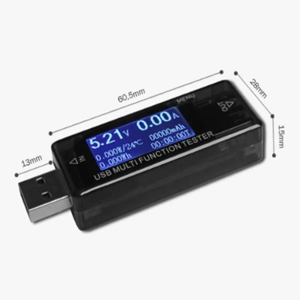 KWS-MX16 USB Multi-functional Charger Tester LCD Mini age Current Meter