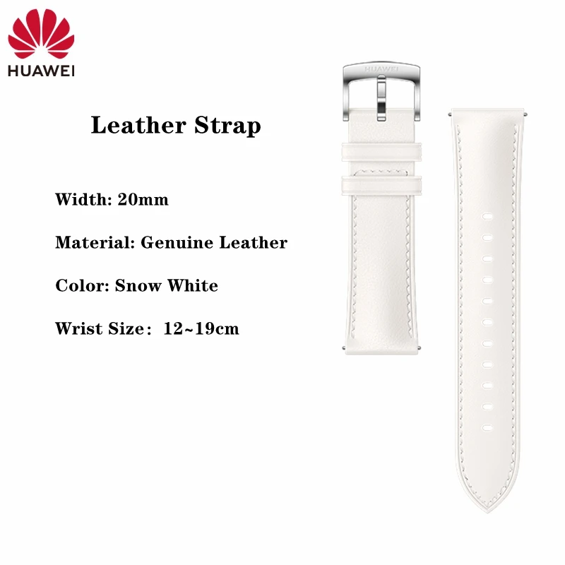 Premium Calf Leather & Silicone Sport Watch Strap - 20mm, Women's Collection