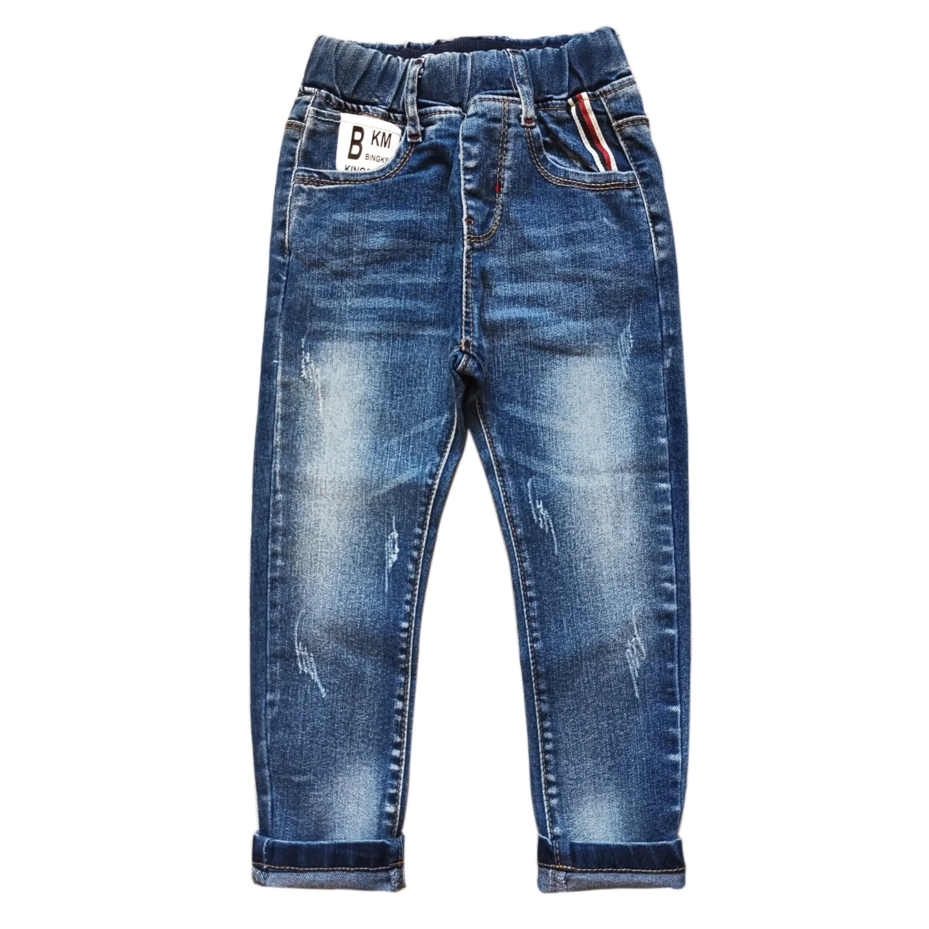 Kids Pants Boys Jeans 5071 Kids Boys' Jeans Trousers Elastic Waist kids jeans children's soft denim pants