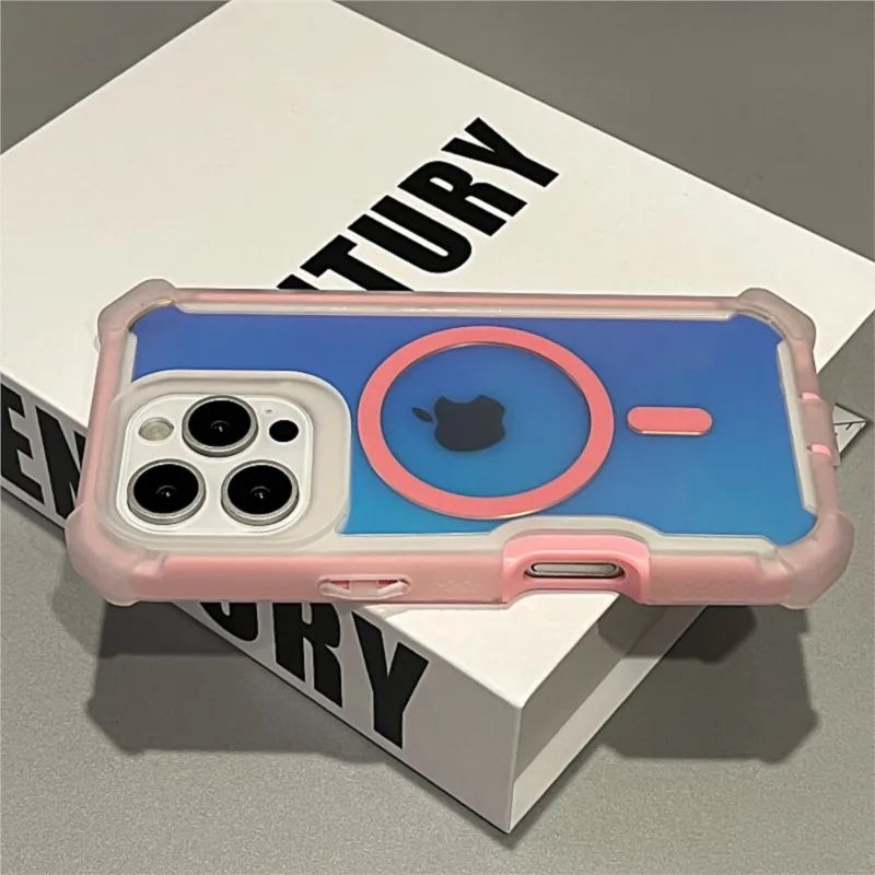 iPhone Heavy Duty Reflective Magnetic Case 3