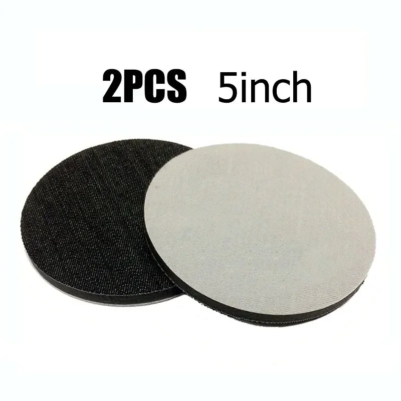 Denim Orange Peel Removal Pad Car Polishing Pad 2pcs 3/4/5/6/7inch Single Wetsanding Alternative Backing Plate Car Polisher NEW