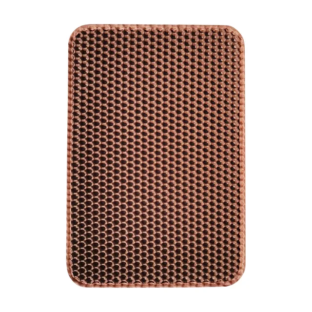 Cat Litter Mat Non Slip Big Pet Litter Box Filter Mat Double Layer Wear Resistant Waterproof Cat Litter Mat Pet Clean Supplies 6