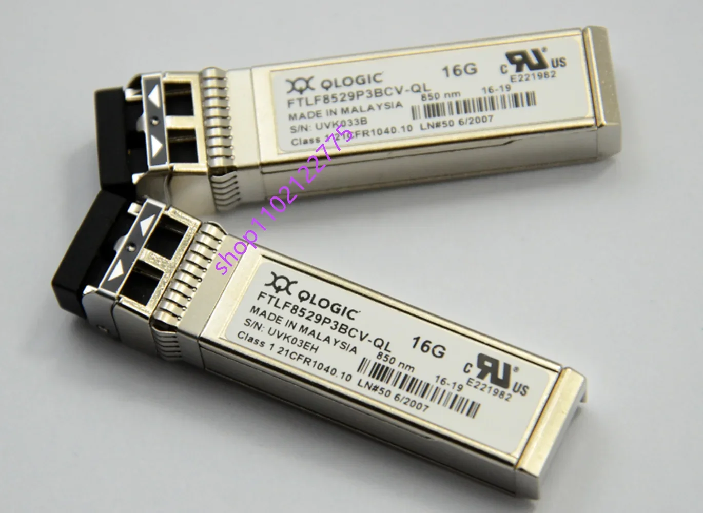 Qlogic 16G SFP Optical Fiber FTLF8529P3BCV-QL 221982 850nm SW 16GB Qle Fiber Hba Transceiver/Qlogic Fibre Channel Card Module контроллер pci e 8x qlogic qle2562 ck fibre channel retail