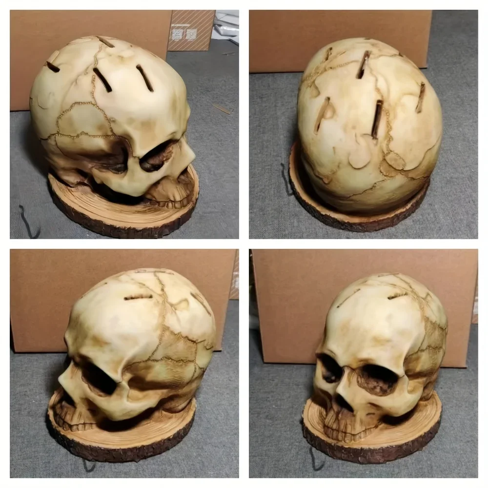 Kitchen Knives Holder Skull 5