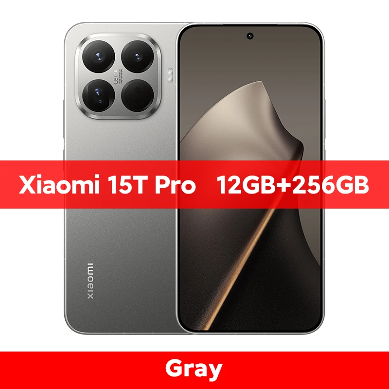 World Premiere Xiaomi 15T Pro 5G Smartphone Global Version 12GB