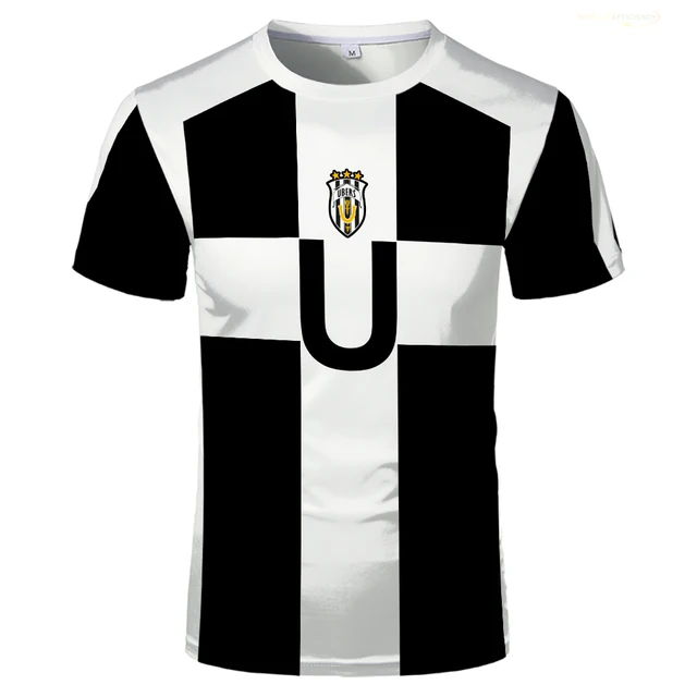 2024 Summer Five Person Pattern Football Motif VL Replika Anime Uber Blue Lock Full Print Tees Short Sleeve Cosplay Men T-shirt 2