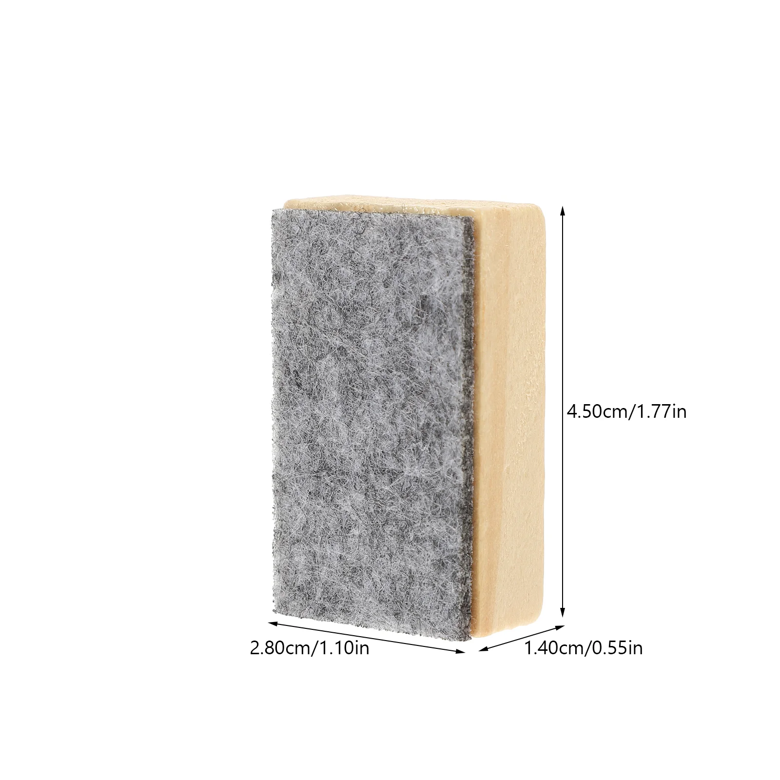 20 Pcs Small Blackboard Eraser Dry School Whiteboard Eraser Magneticboard Cleanerboard Wiper Cleaner Magnetic Felt