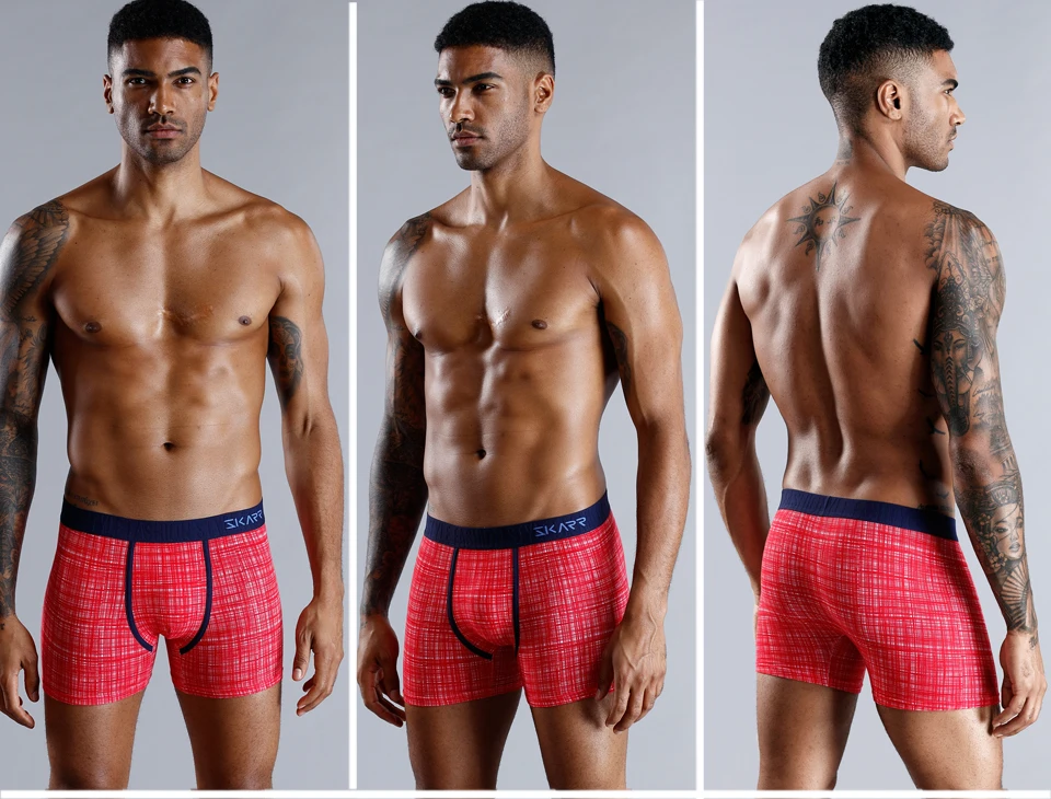 5pcs cotton boxer shorts men panties custom Men's underpants sexy mens boxers underwear for man print homme boxershorts calecon