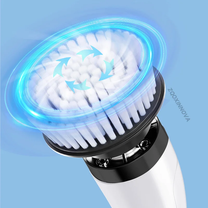 Household Cordless Spin Scrubber Kitchen Gadgets Hair Brushes Bathroom Broom thumbnail 8