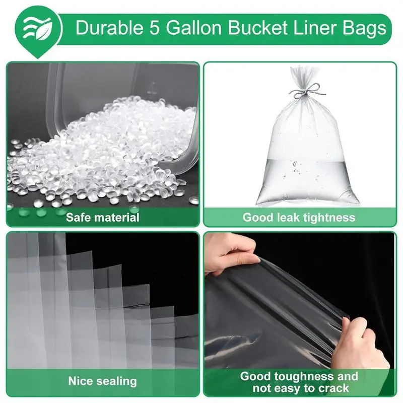 Brine Bucket Liner Bag Food Grade Liner Bucket Bag Bags For Marinading And Brining Large Brining For Home Cafe Hotel