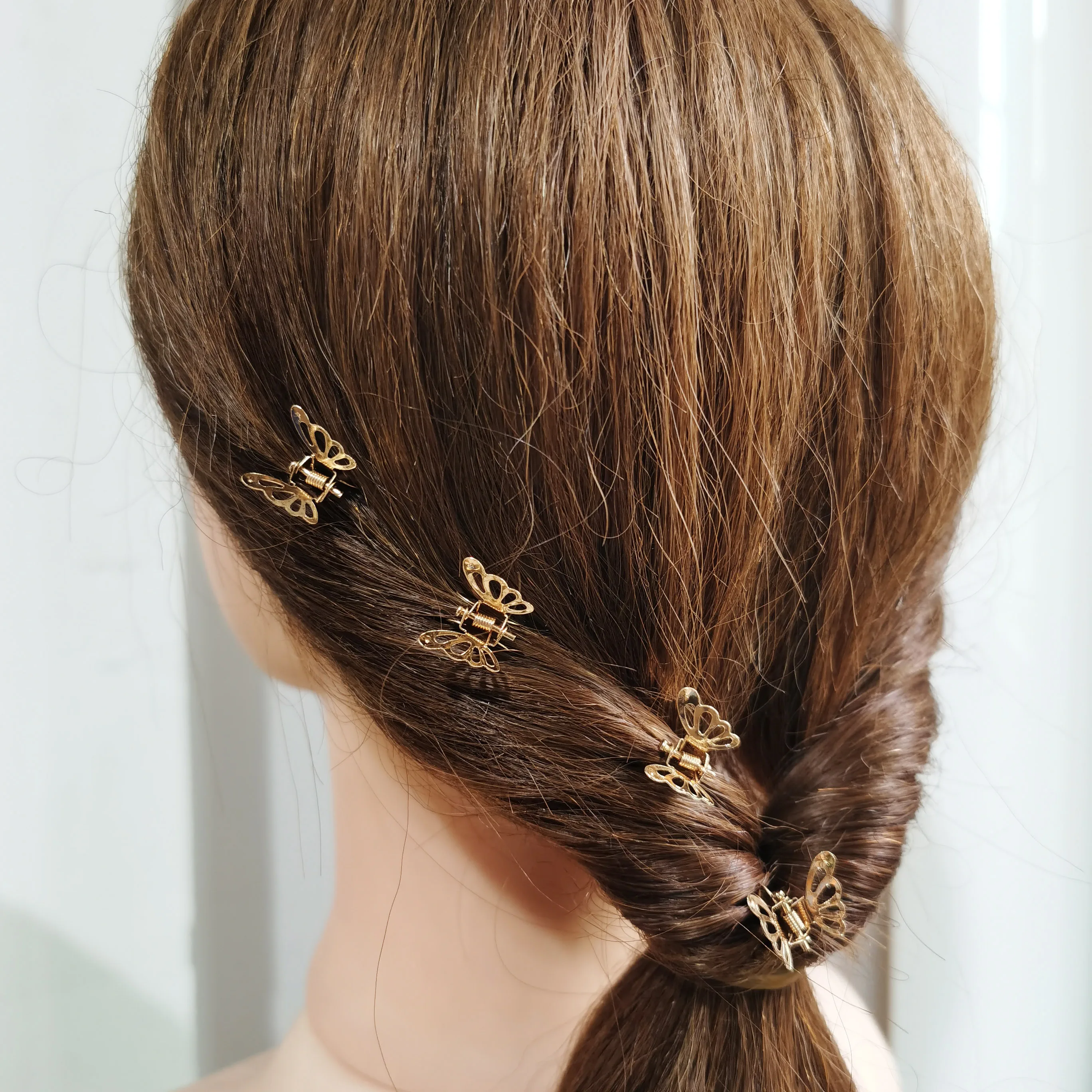 New Hollow Butterfly Hairpins Elegant Metal Tassel Long Hair Clips For Women Hanfu Antique Party Hair Jewelry Accessories Gifts