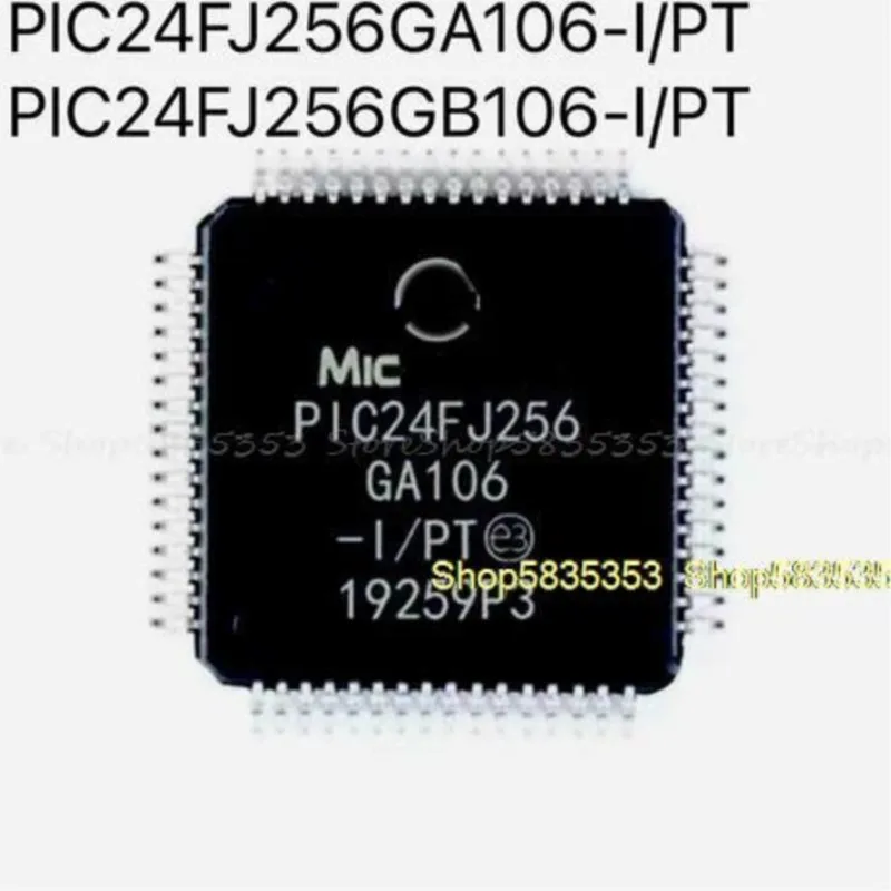 

10pcs New PIC24FJ256 PIC24FJ256GB106-I/PT PIC24FJ256GB106 PIC24FJ256GA106-I/PT PIC24FJ256GA106 QFP-64 Microcontroller chip