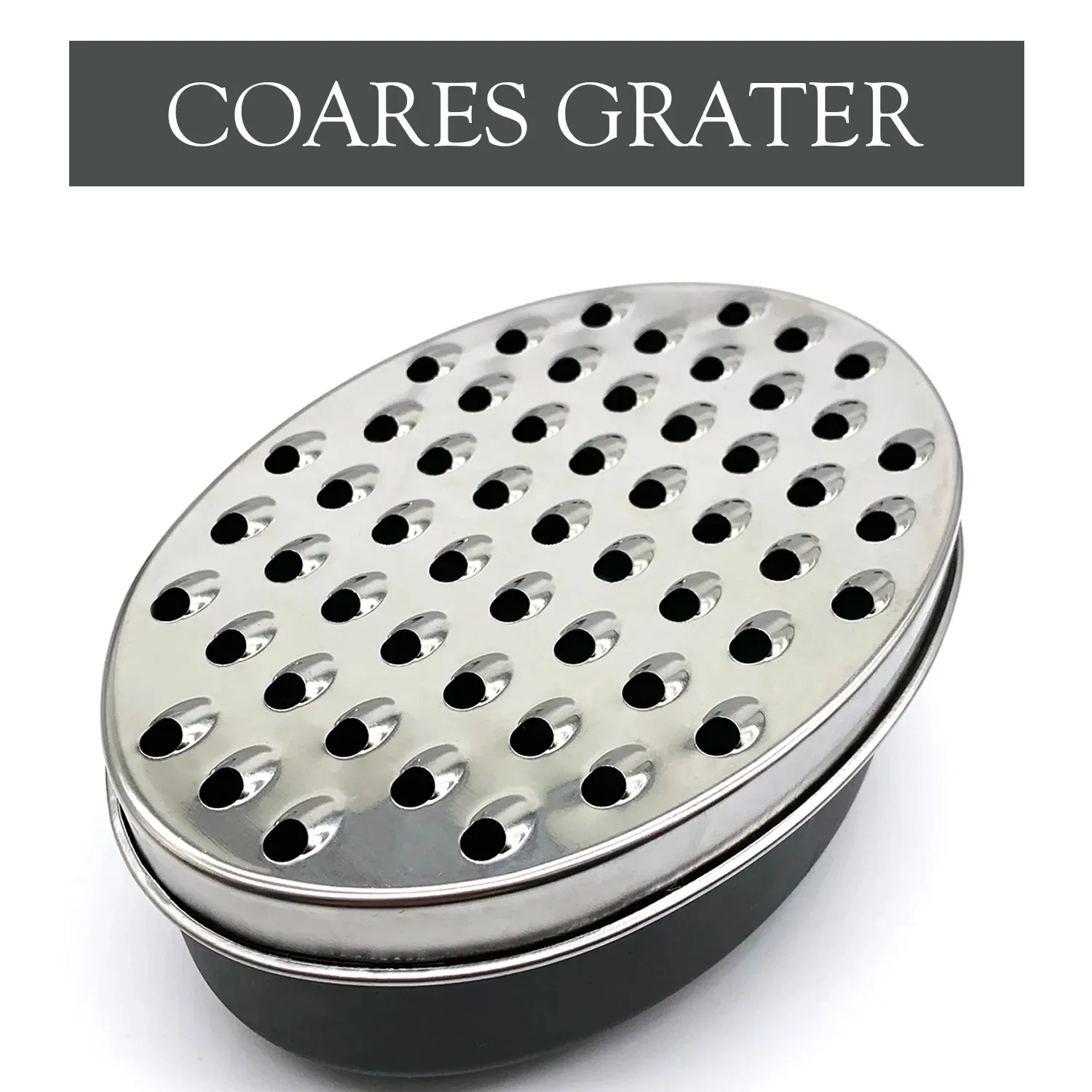 Cheese grater with food storage container-Perfect For Hard